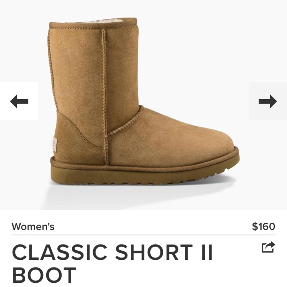 UGG Classic Short II Boot (Chestnut)